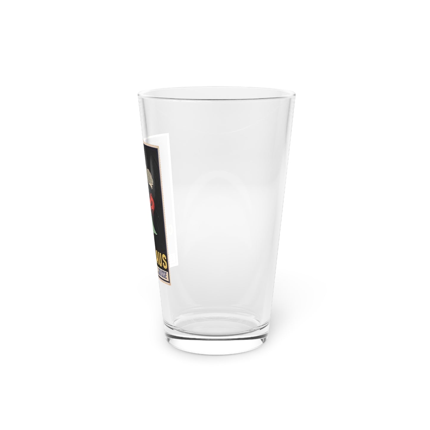 Pint Glass, 16oz Chocolate