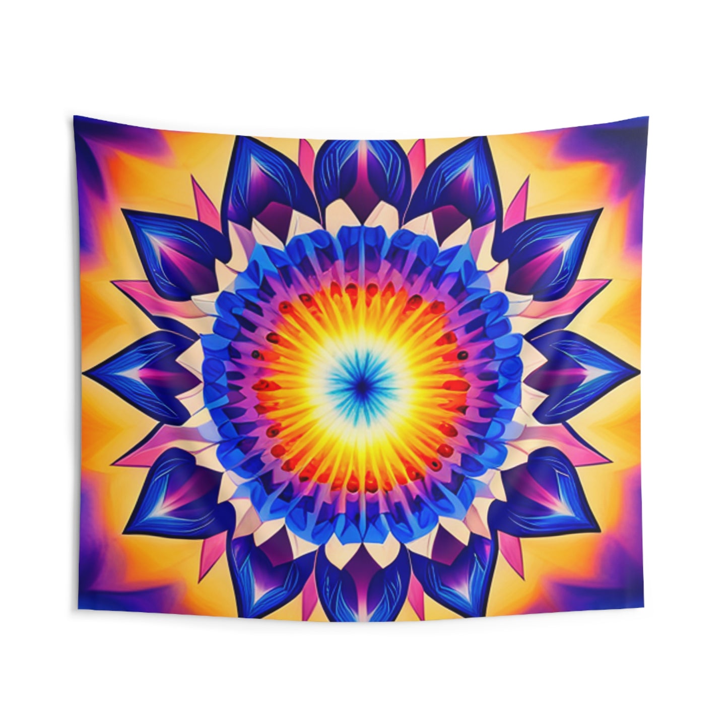 Indoor Wall Tapestries Flower Mandala