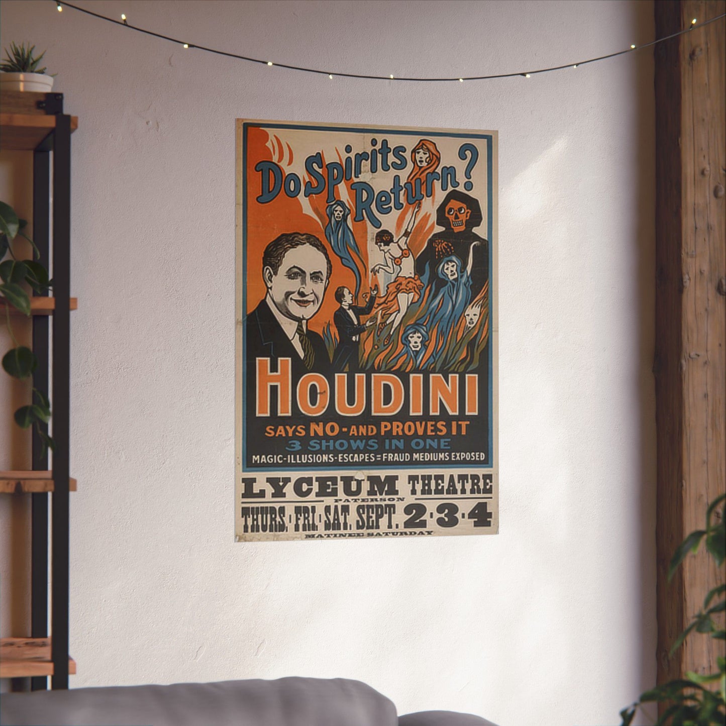 Vintage Poster Houdini