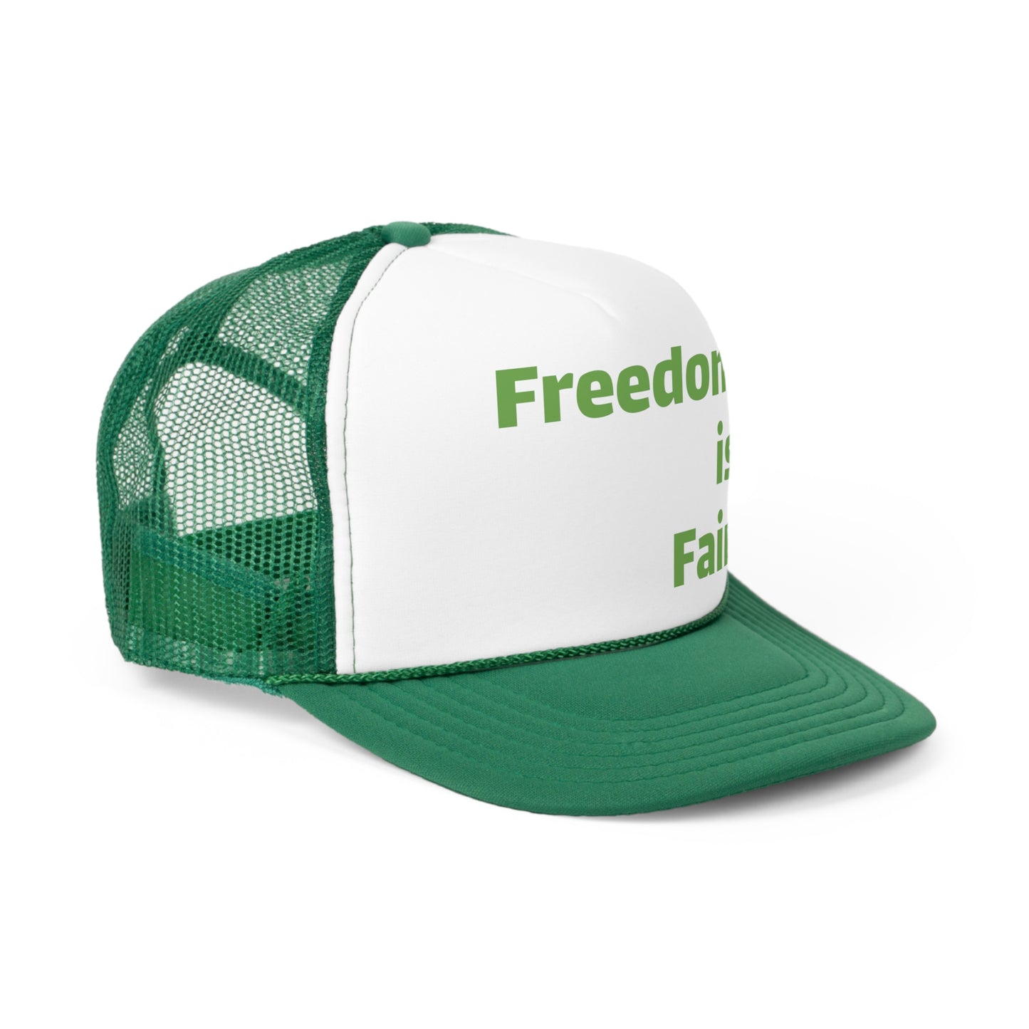 Freedom is Fair Trucker Caps