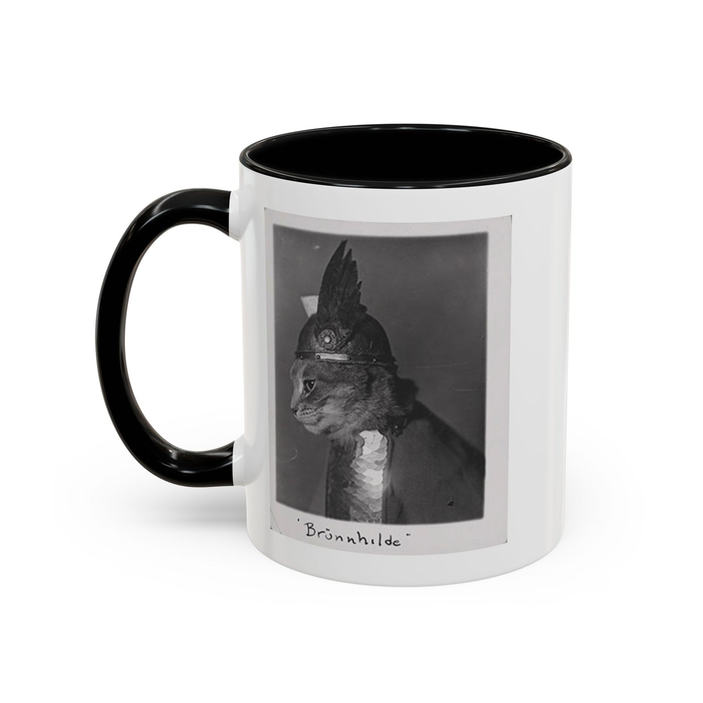 Brunnhilde the Cat Accent Coffee Mug (11, 15oz)