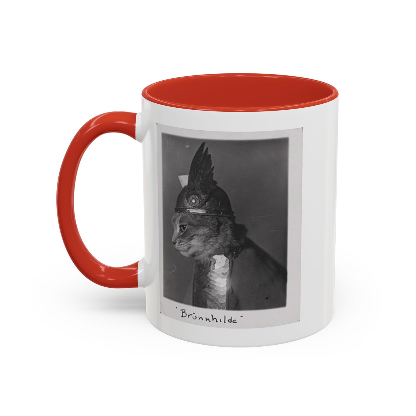 Brunnhilde the Cat Accent Coffee Mug (11, 15oz)