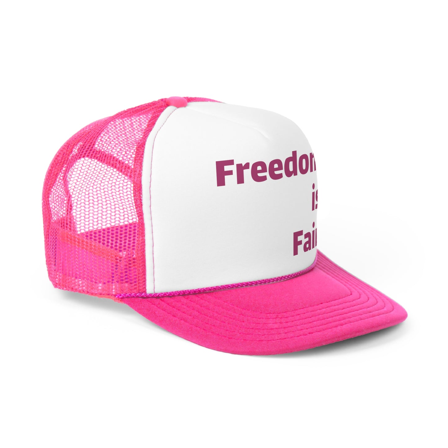 Freedom is Fair Trucker Caps