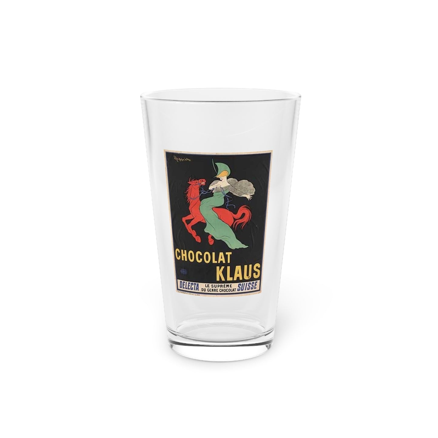 Pint Glass, 16oz Chocolate