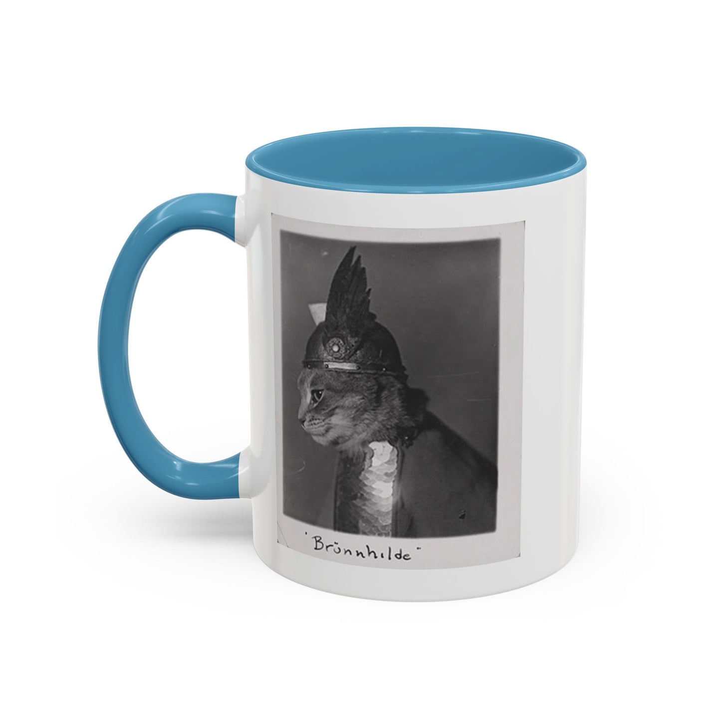 Brunnhilde the Cat Accent Coffee Mug (11, 15oz)