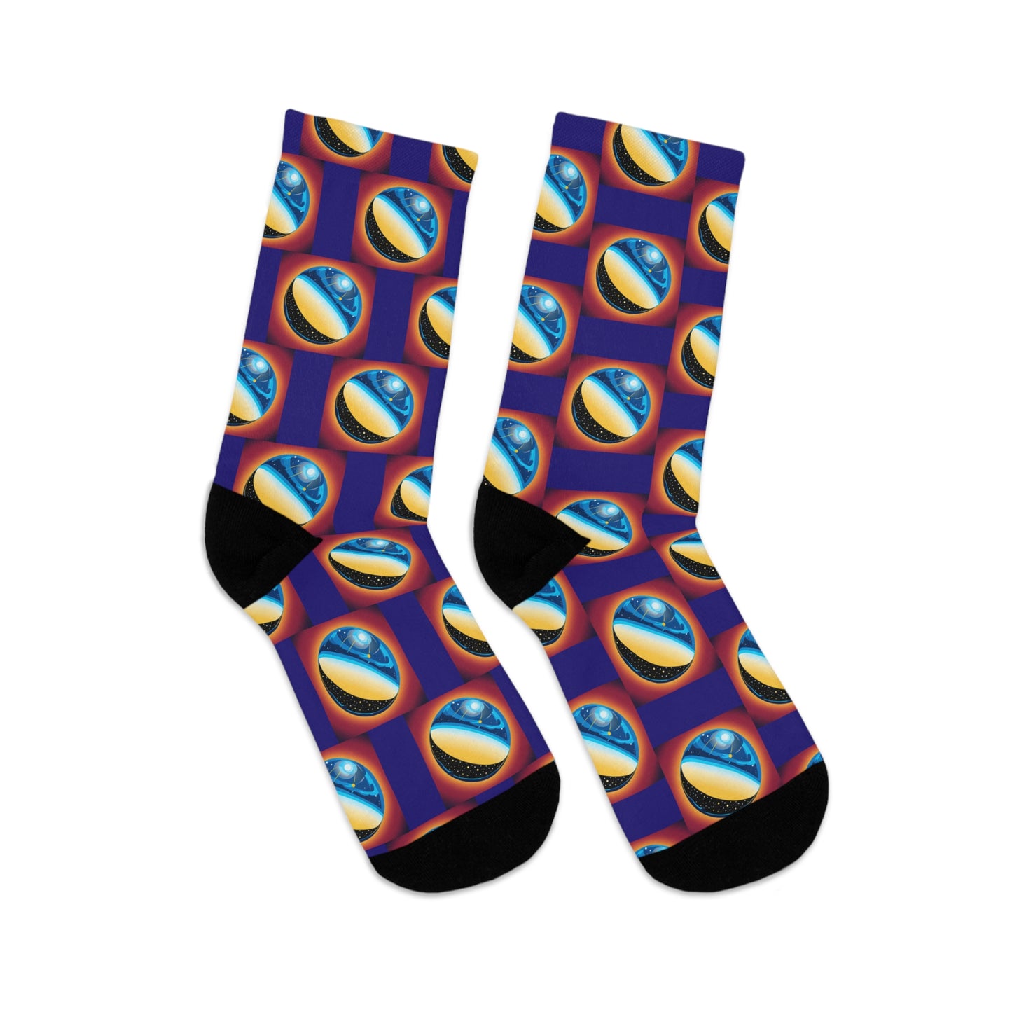 Space Somewhere Socks Recycled Poly One size fits most