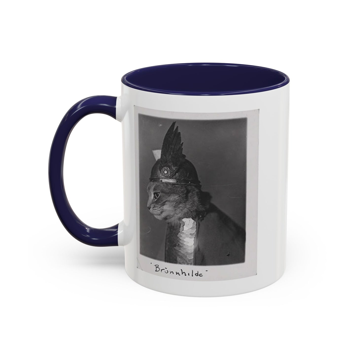 Brunnhilde the Cat Accent Coffee Mug (11, 15oz)