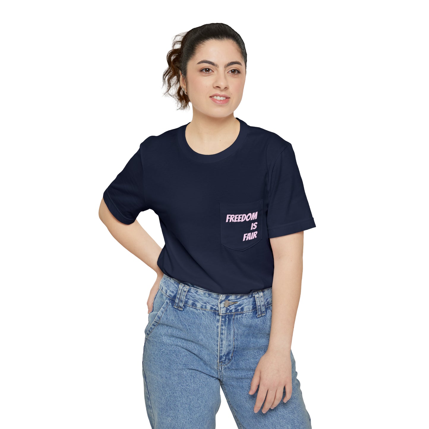 Freedom is Fair Unisex Pocket T-shirt